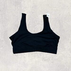 Aerie Recharge Least‎ Support Sports Bar Women’s Medium Black New With Tags